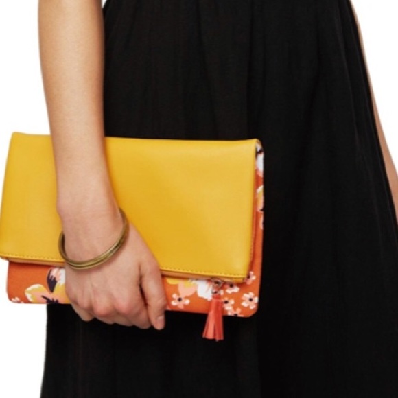 BRAND NEW RACHEL PALLY REVERSIBLE CLUTCH & dustbag - Picture 2 of 5